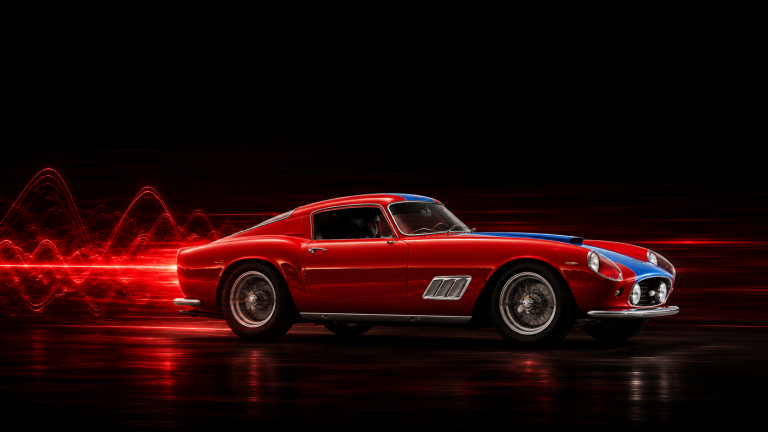 Ferrari engine harmonics brand resonance Mille Miglia