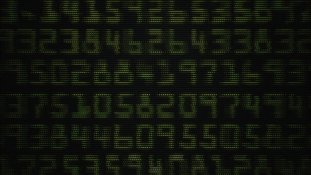 Green financial data display showing rows of numbers — visual metaphor for the gap between data and insight in founder-led companies